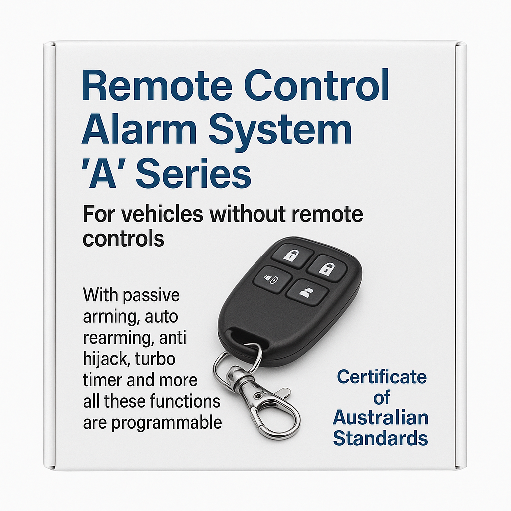 Antitheft Remote Control Alarm System 'A' Series Alarm System