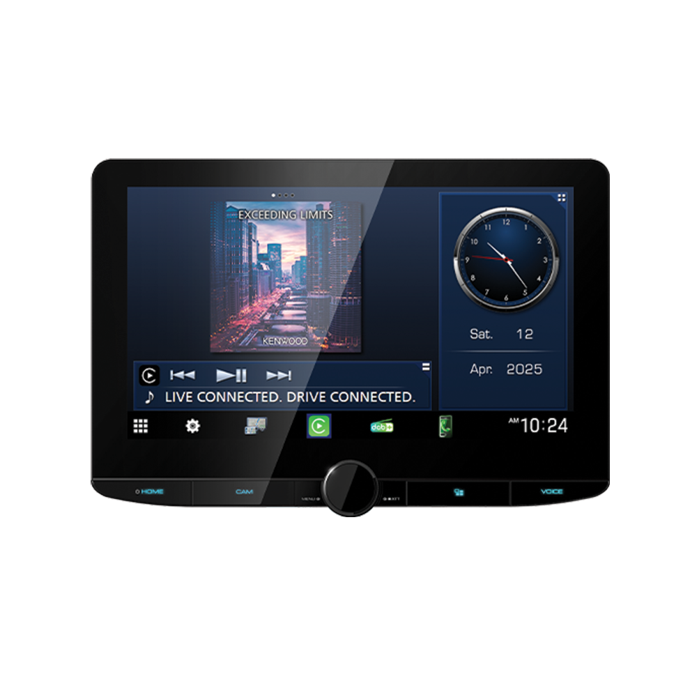 Kenwood DMX9724XDS Head Unit 10.1" Digital Multimedia Receiver Apple Car & Android Auto