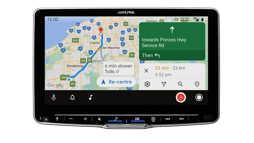 Alpine iLX-F509Ai Halo 9” High-Res Audio Receiver with Wireless Apple CarPlay & Android Auto