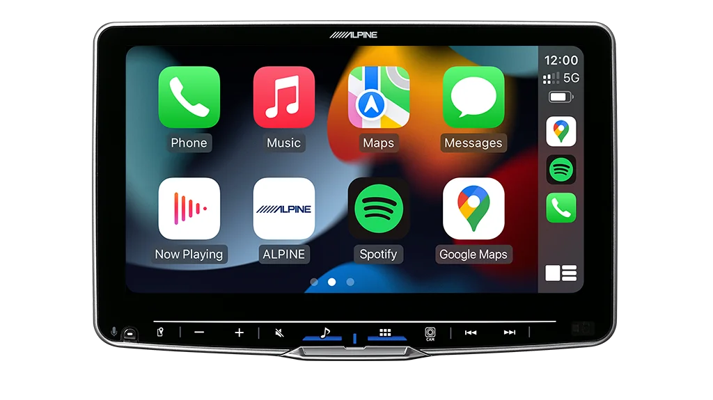 Alpine iLX-F509Ai Halo 9” High-Res Audio Receiver with Wireless Apple CarPlay & Android Auto