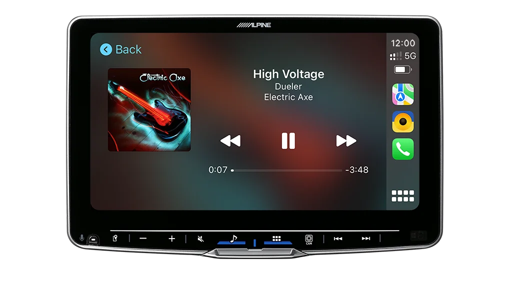 Alpine iLX-F509Ai Halo 9” High-Res Audio Receiver with Wireless Apple CarPlay & Android Auto