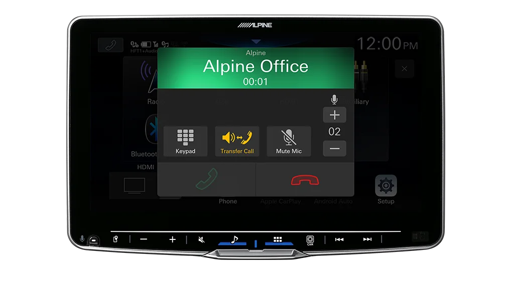 Alpine iLX-F509Ai Halo 9” High-Res Audio Receiver with Wireless Apple CarPlay & Android Auto