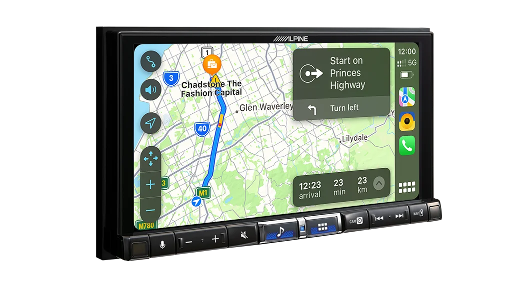 Alpine iLX-507Ai 7” High-Res Audio Receiver with Wireless Apple CarPlay & Android Auto