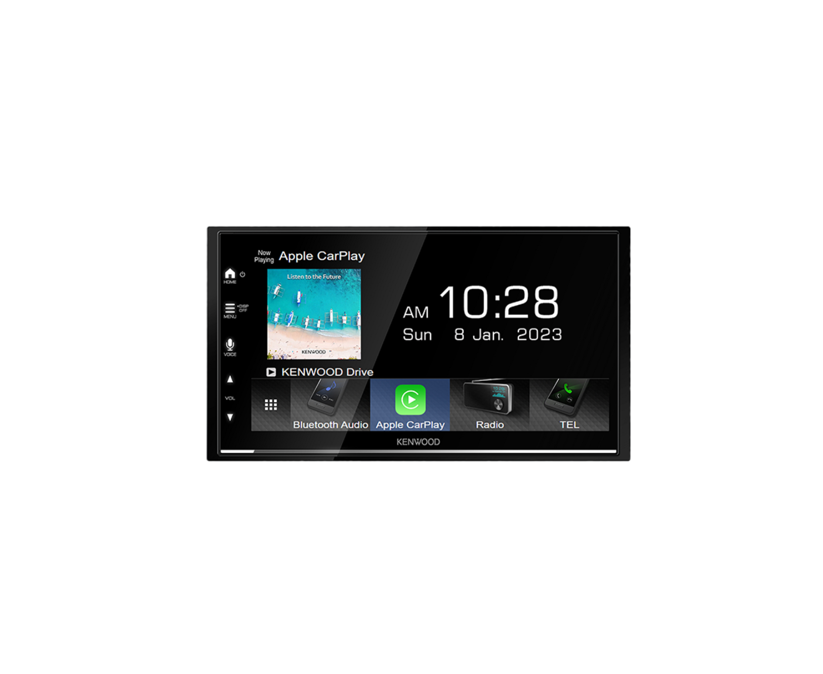 Kenwood DMX7522S Digital Media Receiver with 6.8" WVGA Display