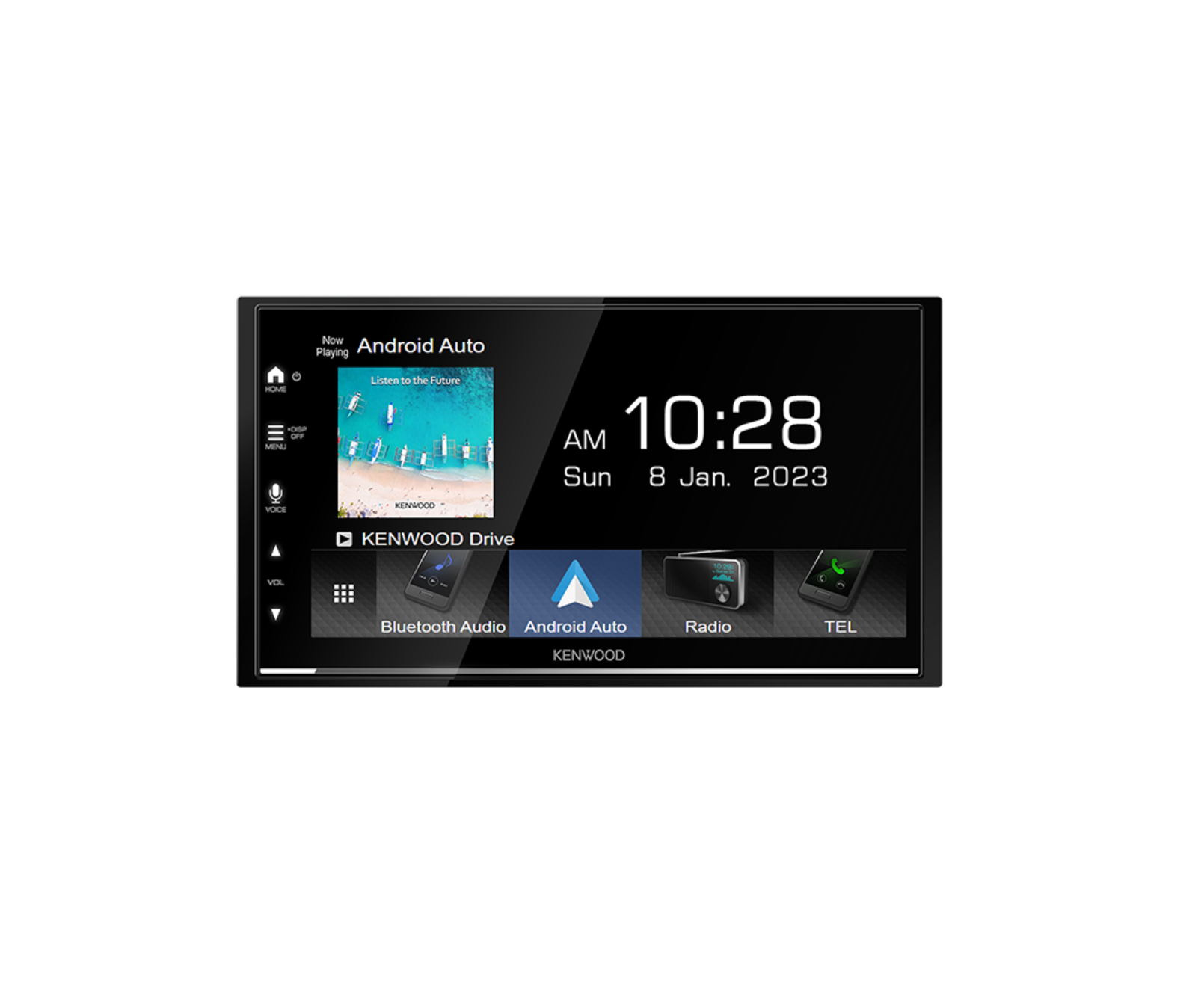 Kenwood DMX7022S Digital Media Receiver with 6.8" WVGA Display