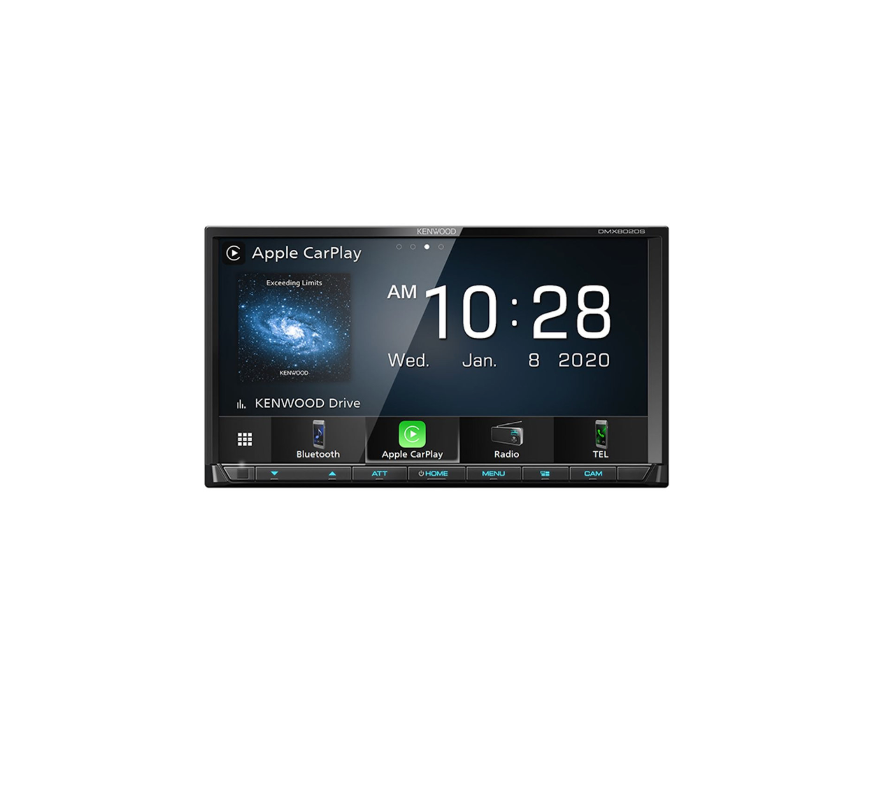 Kenwood DMX8020S Digital Media Receiver with 7.0" WVGA Display