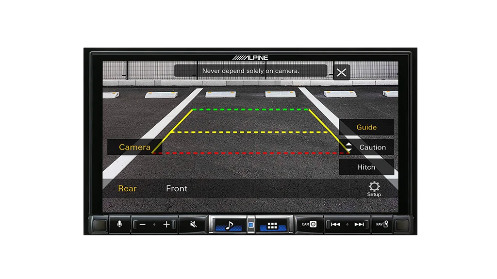 Alpine iLX-507Ai 7” High-Res Audio Receiver with Wireless Apple CarPlay & Android Auto