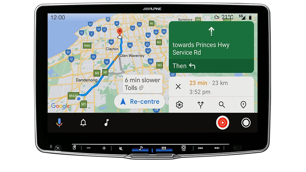 Alpine iLX-F511Ai Halo 11” High-Res Audio Receiver with Wireless Apple CarPlay & Android Auto