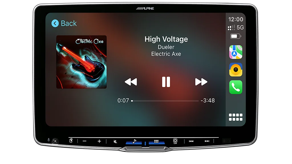 Alpine iLX-F511Ai Halo 11” High-Res Audio Receiver with Wireless Apple CarPlay & Android Auto