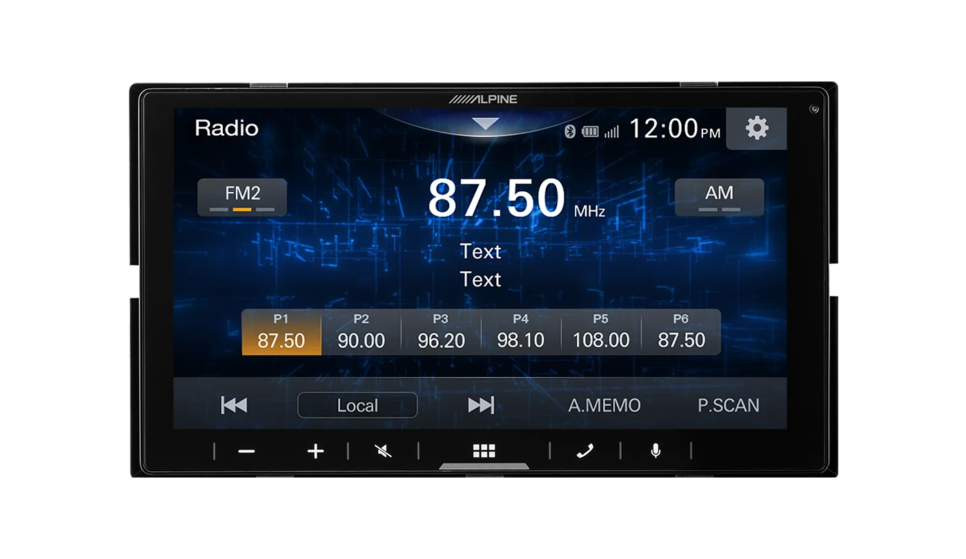 Alpine iLX-W670A 7” Display Apple CarPlay & Android Auto