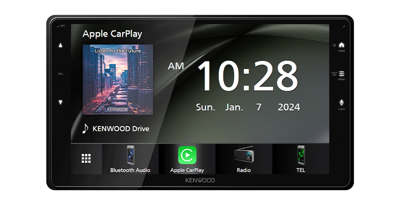 Kenwood DMX823WXS Head Unit 9” Digital Multimedia Receiver Apple Car & Android Auto