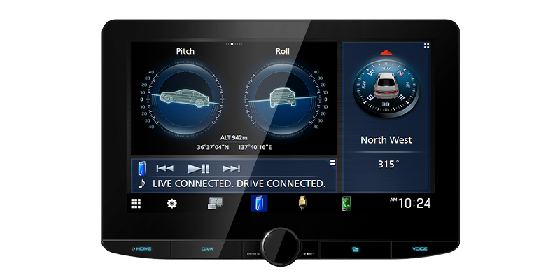 Kenwood DMX9724XDS Head Unit 10.1" Digital Multimedia Receiver Apple Car & Android Auto